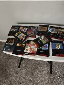 SNES Anleitung Lot Mario Contra Alien Wars und mehr akzeptabler Zustand - Bild 1 von 12