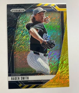 2025 Panini Black Gold Shimmer Prizm Hagen Smith No # 14 Numbered 3/3 - Bild 1 von 6