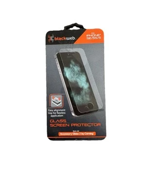 Blackweb iPhone SE / 5S / 5 - Glass Screen Protector (NEW) - Image 1 of 4