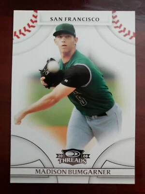 MADISON BUMGARDNER 2008 DONRUSS THREADS ROOKIE CARD# 91. NEW - Image 1 of 2