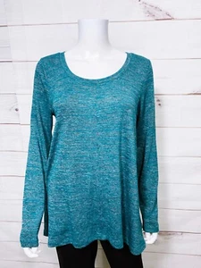 Jones New York Damen Pullover Größe M Grün Stretch Langarm Pulli - Bild 1 von 8