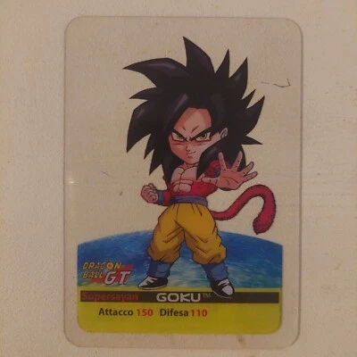 Lamincards Edibas Dragonball GT Goku SSJ4 n.43 2007 Ottime Condizioni Rara - Immagine 1 di 2