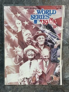 1984 World Series Official Program San Diego Padres vs. Detroit Tigers - Picture 1 of 14