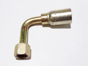 EATON 08U-648 1/2" Hose x 1/2" JIC 37 Female Swivel Long Drop 90 Deg Tube Elbow - Picture 1 of 6