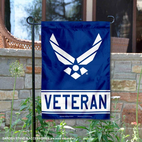 US Air Force Veteran Garden Yard Banner Cover