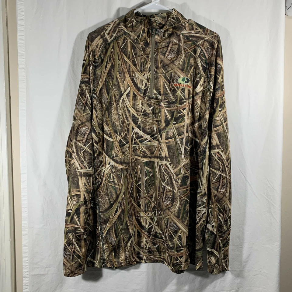 Mossy Oak Men's Camo Light Pullover Size: XL (46-48) - Image 1 of 4