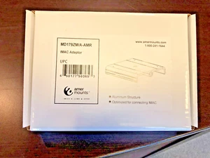 AMER MD179ZM/A Wall Mount VESA KIT For Apple IMAC / Cinema ALUMINUM Silver - Afbeelding 1 van 5