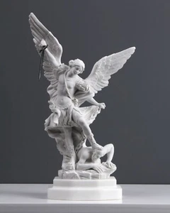 Erzengelstatue Michael (33 cm/13") Religiöse Statue Kunstskulptur - Bild 1 von 13