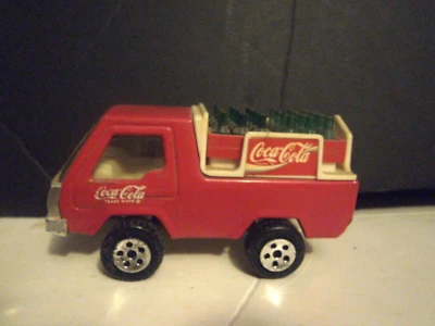 Botella de Coca-Cola de Colección Metal Rojo Entrega Pick-up Truck Buddy L 1982 Juguete Foto 1 de 4