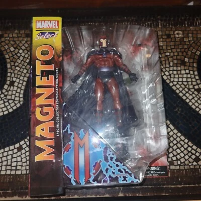 Figura de acción Marvel Select Magneto nueva sellada de fábrica en caja X-Men Foto 1 de 4