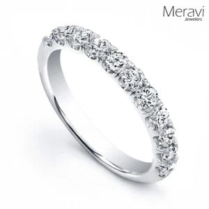 925 Sterling Silver Rings for Women Wedding Band CZ Accent Ring Engagement Rings - Picture 1 of 4