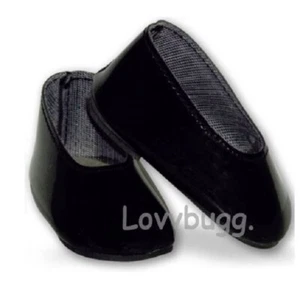 Economy Black Slip-on for American Girl 18" Doll Shoes FREESHIP ADD-ONS! LovvU! - Picture 1 of 2