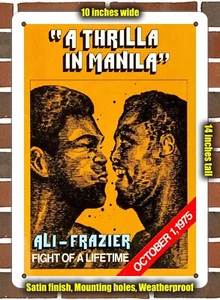CUALQUIER PÓSTER DE BOXEO QUE QUIERAS reimpreso en un letrero de metal de 10x14 pulgadas - ¡Gran regalo! - Imagen 1 de 1