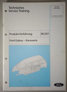 Informations Techniques Service de Lancement Ford Galaxy Carrosserie 7/1995 - Photo 1/1