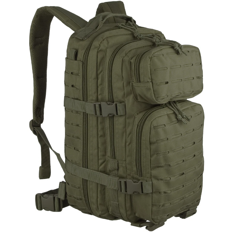 US Assault Pack SM Laser Cut Oliv Mil-Tec