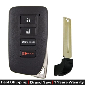 Fits Lexus NX200t NX300 LX570 HYQ14FBA 4 Button Smart Key Fob 281451-2110 AG - Picture 1 of 5