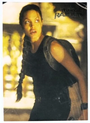 2001 Inkworks Tomb Raider Movie #LC5 Insert Foil Puzzle Card Lara Croft NM! - Image 1 of 2