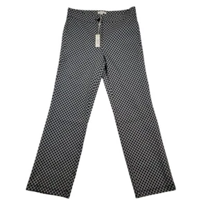 Neu mit Etikett Max Studio Damen Karrierehose Gr. 8 schwarz weiß Businesshose Stretch - Bild 1 von 9