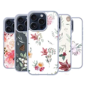 OFFICIAL ANIS ILLUSTRATION FLORAL PATTERN SOFT GEL CASE FOR APPLE iPHONE PHONES - Picture 1 of 15