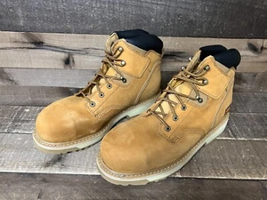 ⚡️Timberland Pro Pit Boss 6" Steel Safety Toe Boot Wheat Tan Brown Men 13 NEW⚡️ - Picture 1 of 6