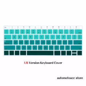 Multicolor Silicone Keyboard Cover For Macbook M3 Air 13 Pro 15 16 14 11 12 inch - Picture 1 of 41