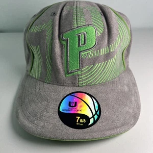 UNK Indiana Pacers NBA Hat Cap Green Gray Fitted 7 5/8 -excellent Condition- - Picture 1 of 8