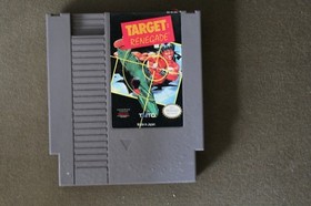 TARGET RENEGADE   NES vintage authentic Nintendo Game 