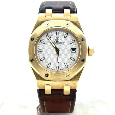 Cuarzo Audemars Piguet Royal Oak 33 mm oro amarillo 18k damas 67600BA.OO.D090CR.01 Foto 1 de 4