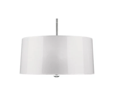 Robert Abbey Penelope Nickel Pendant Penelope 26" Pendant - White - Image 1 of 4