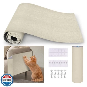 Upgrade Cat Scratch Furniture Protector, Trimmable Adhesive Couch Corner Scra - Picture 1 of 5