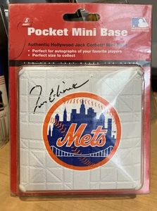 Schutt MLB New York Mets Baseball MINI BASE Autograph Signed By Tom Glavine! - Picture 1 of 2