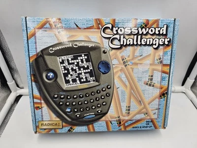 Radica Crossword Challenger Electronic Game  New - Image 1 of 4