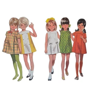 Butterick 4848 Vintage 1960s  Dress Sewing Pattern | Size 6 | The High-Yoke - Picture 1 of 4