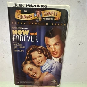 Now and Forever (VHS,1996,Clamshell) Gary Cooper, Carole Lombard, Shirley Temple - Picture 1 of 3