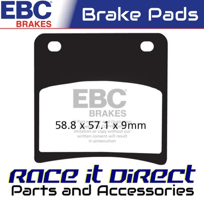 Pastillas de freno traseras para SUZUKI VX 800 1996-1997 EBC Foto 1 de 4
