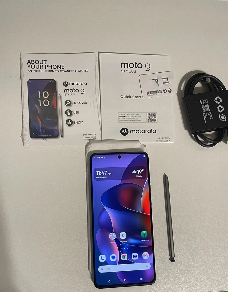 Nuevo Smartphone Motorola Moto G Stylus 2025 128 GB Azul Foto 1 de 4