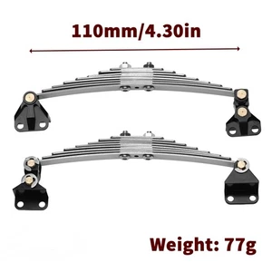 Steel Front Leaf Type Suspension for RC 1:14 Tamiya Tractor Truck Accessories - Picture 1 of 15