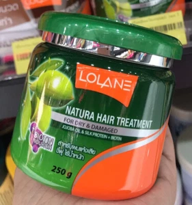 Lolane Natura Haarkur für trockenes geschädigtes Haar Jojobaöl Seidenprotein 250ml - Bild 1 von 1