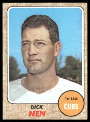 1968 Topps - High # Dick Nen #591 - Image 1 of 2