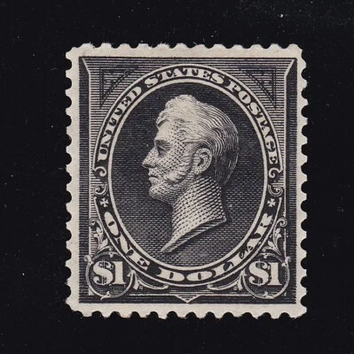 US 276 $1 Perry Type I Unused F-VF OG H SCV $600 (BB6) - Image 1 of 2