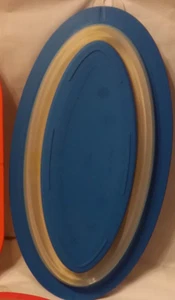 New~4 Cup OVAL BLUE  FOLDTUK  from OVEN to FREEZER to MICROWAVE!!!~ship free - Picture 1 of 1