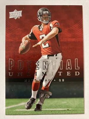 Matt Ryan 2008 Upper Deck Potential Unlimited Rookie Card #pu27 (2923) - Image 1 of 2