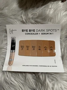 it bye bye dark spot concealer sample/ medium to dark tone - Bild 1 von 2