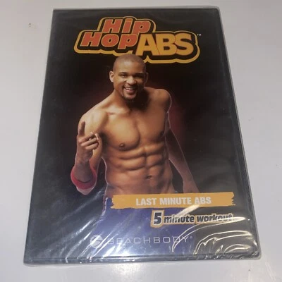 NEW Hip Hop Abs DVD Beachbody Shawn T Workout Exercise Video 5 Minute Abs - Image 1 of 4
