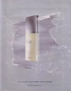 Publicité Papier - L' Eau Pour Homme D' Issey Miyake De 2007 - Foto 1 di 1