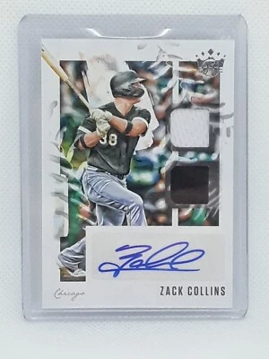 Zack Collins 2020 Diamond Kings - DUAL PATCH AUTO - Chicago White Sox - Image 1 of 2