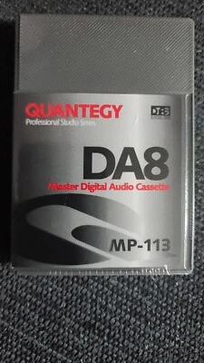 Quantegy DA8 MP-113 PRO Studio Series DTRS Master Digital Audio Tape - Brand New - Image 1 of 4