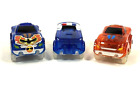 Magic Tracks Cars Lot of 3 Police Blue Red  Battery Operated All Tested and Work