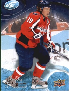 2009-10 Upper Deck Ice Capitals Hockey Card #8 Nicklas Backstrom