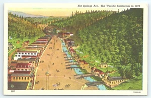 Postkarte Hot Springs Arkansas the Worlds Anatorium 1875 - Bild 1 von 3